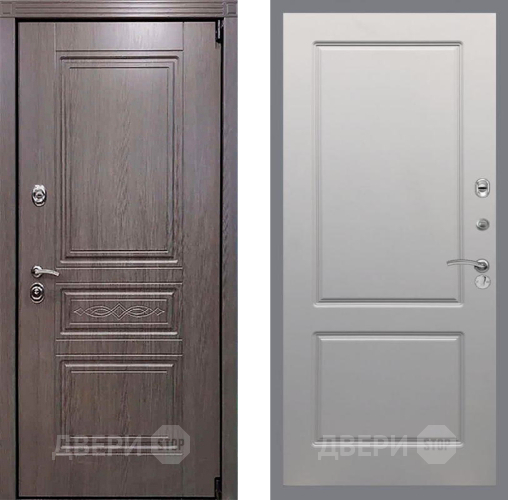 Входная металлическая Дверь Рекс (REX) Премиум-S FL-117 Грей софт в Реутове