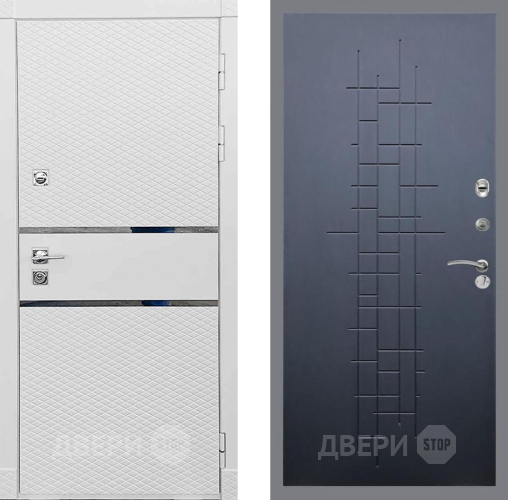 Входная металлическая Дверь Рекс (REX) 15 Силк Сноу FL-289 Ясень черный в Реутове