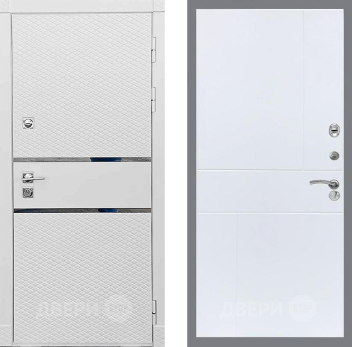 Входная металлическая Дверь Рекс (REX) 15 Силк Сноу FL-290 Силк Сноу в Реутове