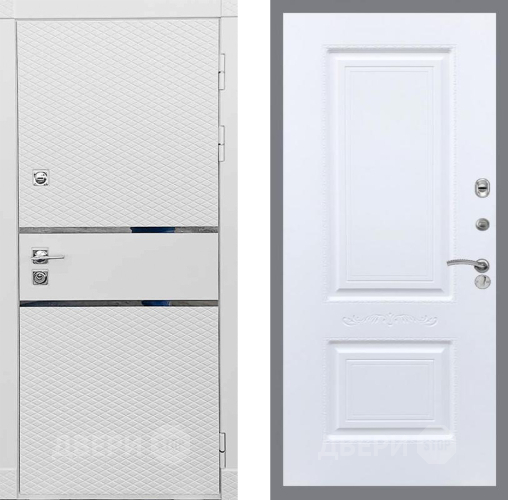 Входная металлическая Дверь Рекс (REX) 15 Силк Сноу Смальта Силк Сноу в Реутове