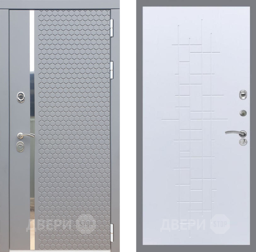Входная металлическая Дверь Рекс (REX) 24 FL-289 Белый ясень в Реутове