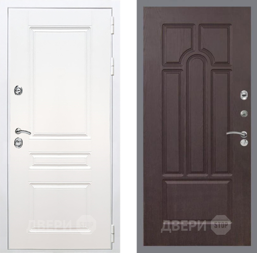 Дверь Рекс (REX) Премиум-н Силк Сноу FL-58 Венге в Реутове