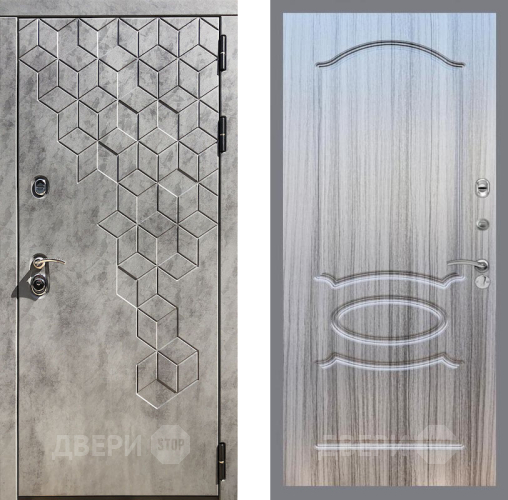 Входная металлическая Дверь Рекс (REX) 23 FL-128 Сандал грей в Реутове