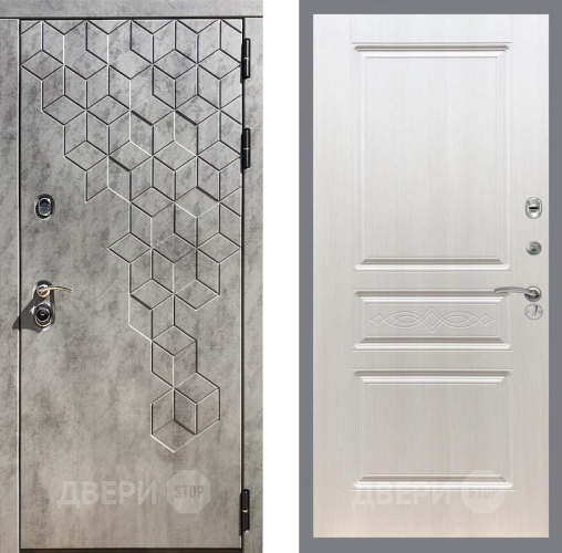 Входная металлическая Дверь Рекс (REX) 23 FL-243 Лиственница беж в Реутове