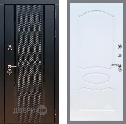 Входная металлическая Дверь Рекс (REX) 25 FL-128 Белый ясень в Реутове