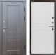 Входная металлическая Дверь Престиж TERMO с терморазрывом Классика Горизонт Бетон белый в Реутове