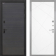 Входная металлическая Дверь Интекрон (INTECRON) Профит Black Эковенге Лучи-М Софт милк в Реутове