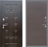 Дверь Стоп НЬЮ ЙОРК Гладкая венге поперечный