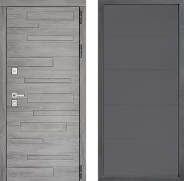 Дверь Дверной континент ДК-10 ФЛ-649 Графит софт