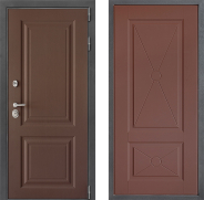 Дверь Дверной континент ДК-3/729 ФЛ-617 Ясень шоколадный